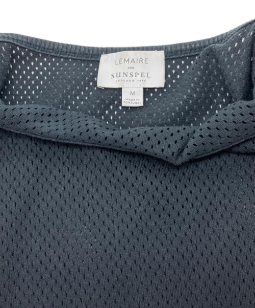 LEMAIRE（ルメール）LEMAIRE (ルメール) SUNSPEL (サンスペル) メッシュカットソー グレー サイズ:Mの古着・服飾アイテム