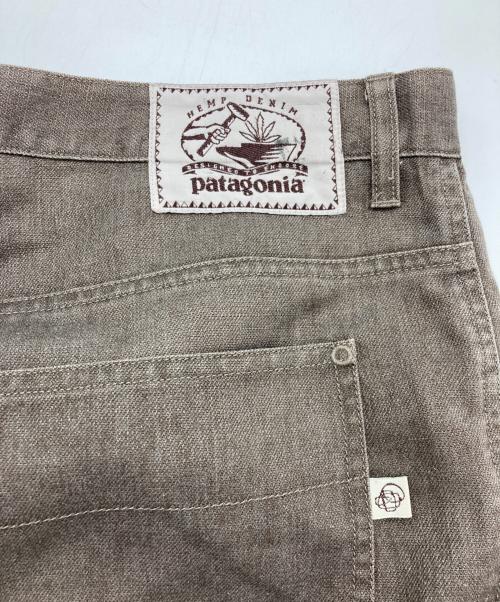 Patagonia（パタゴニア）Patagonia (パタゴニア) Rhythm High Wire Hemp Jeans ブラウン サイズ:38の古着・服飾アイテム