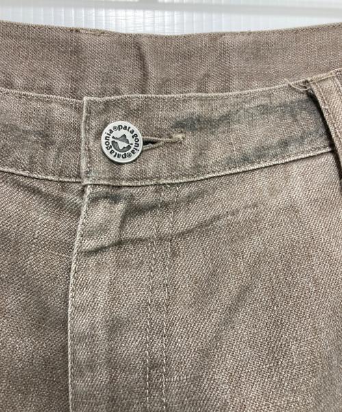 Patagonia（パタゴニア）Patagonia (パタゴニア) Rhythm High Wire Hemp Jeans ブラウン サイズ:38の古着・服飾アイテム