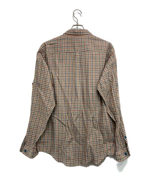 Patagonia（パタゴニア）Patagonia (パタゴニア) オーガニックコットンチェックシャツ ベージュ サイズ:Lの古着・服飾アイテム
