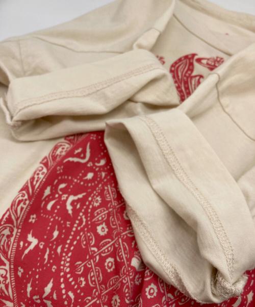 Vivienne Westwood RED LABEL（ヴィヴィアンウエストウッドレッドレーベル）Vivienne Westwood RED LABEL (ヴィヴィアンウエストウッドレッドレーベル) スカル オーブ プリント半袖カットソーワンピース ベージュ サイズ:2の古着・服飾アイテム