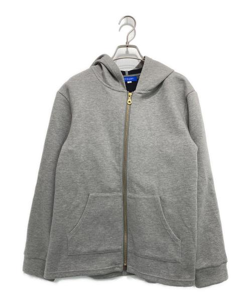 BLUE LABEL CRESTBRIDGE（ブルーレーベルクレストブリッジ）BLUE LABEL CRESTBRIDGE (ブルーレーベルクレストブリッジ) ジップパーカー グレー サイズ:38の古着・服飾アイテム