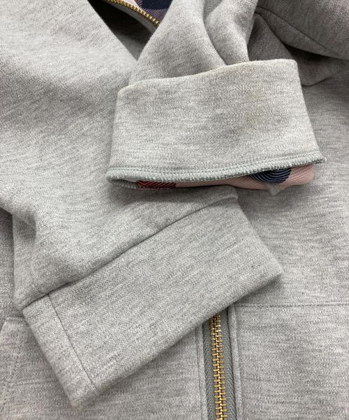 BLUE LABEL CRESTBRIDGE（ブルーレーベルクレストブリッジ）BLUE LABEL CRESTBRIDGE (ブルーレーベルクレストブリッジ) ジップパーカー グレー サイズ:38の古着・服飾アイテム