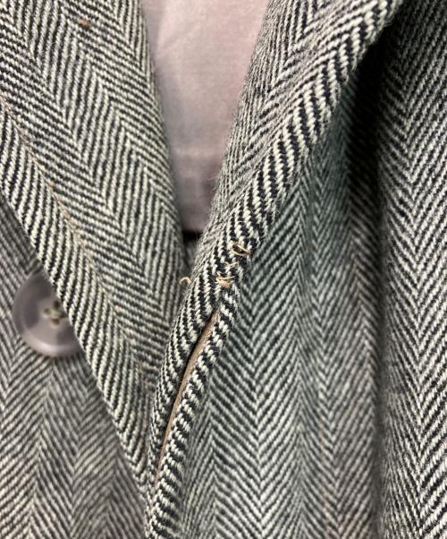 Burberry's（バーバリー）Burberry's (バーバリーズ) [古着]40-50's ヴィンテージツイードヘリンボーンコート グレー サイズ:-の古着・服飾アイテム