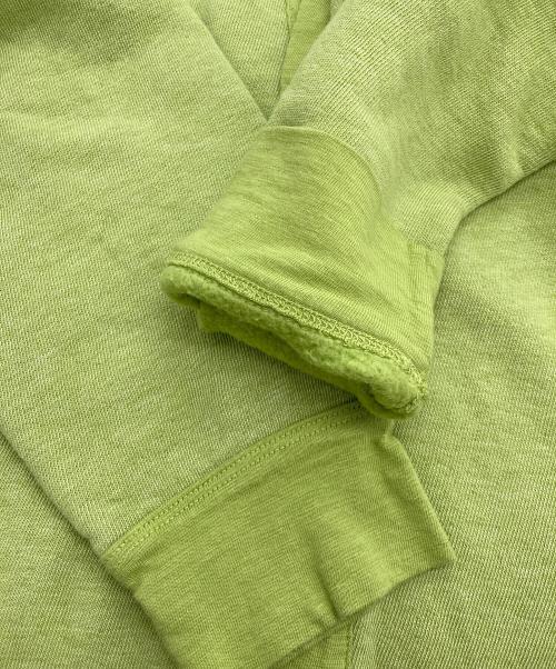 45R（フォーティファイブ・アール）45R (フォーティファイブ・アール) US裏毛のパフカーディガン グリーン サイズ:2の古着・服飾アイテム