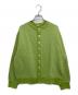 45R（フォーティファイブ・アール）の古着「US裏毛のパフカーディガン」｜グリーン