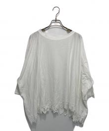 45R（フォーティファイブ・アール）の古着「レースカットソー」｜ホワイト