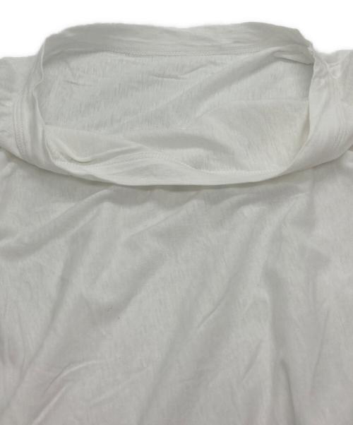 45R（フォーティファイブ・アール）45R (フォーティファイブ・アール) レースカットソー ホワイトの古着・服飾アイテム