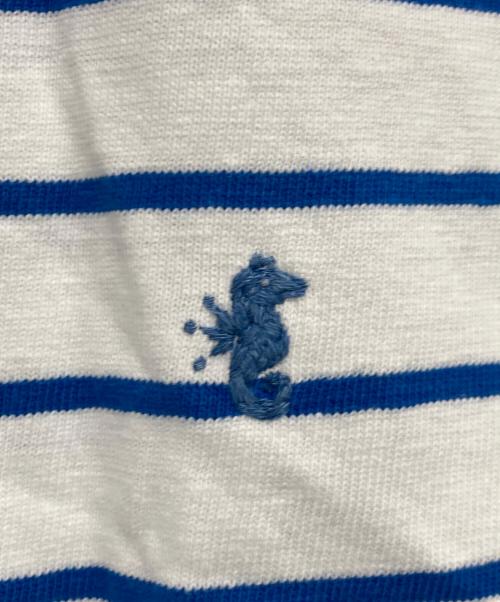 45R（フォーティファイブ・アール）45R (フォーティファイブ・アール) バスク縞の908Tシャツ ホワイト サイズ:1の古着・服飾アイテム