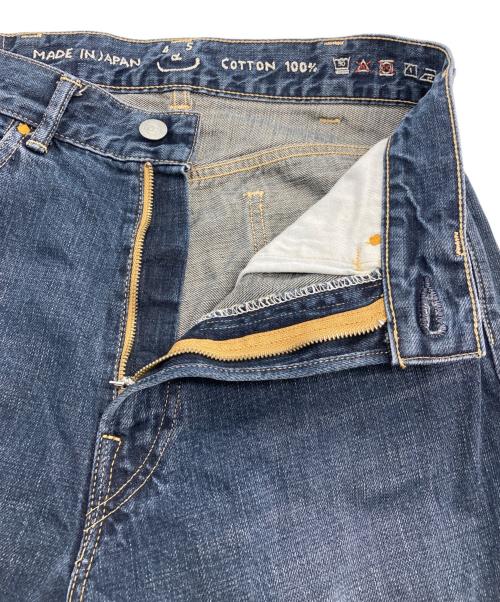 45R（フォーティファイブ・アール）45R (フォーティファイブ・アール) ライ麦デニムのシャルロット5（影色納戸 焦） インディゴ サイズ:26の古着・服飾アイテム