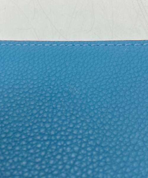 COACH（コーチ）COACH (コーチ) ロング ジップ アラウンド ウォレット・シグネチャー キャンバス スカイブルーの古着・服飾アイテム