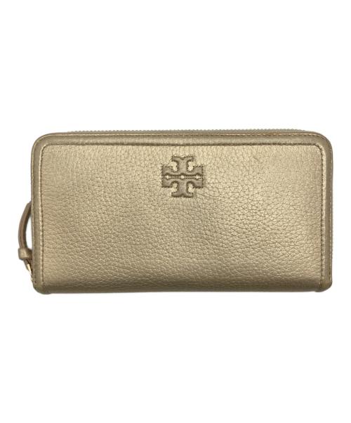 TORY BURCH（トリーバーチ）TORY BURCH (トリーバーチ) 長財布 ゴールドの古着・服飾アイテム