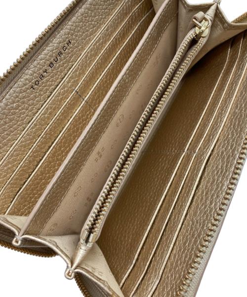 TORY BURCH（トリーバーチ）TORY BURCH (トリーバーチ) 長財布 ゴールドの古着・服飾アイテム
