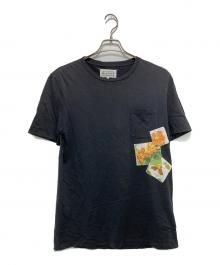 Maison Margiela（メゾンマルジェラ）の古着「ポケットTシャツ」｜ブラック