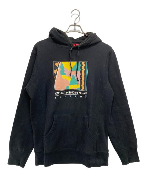 SUPREME（シュプリーム）SUPREME (シュプリーム) ATELIER MENDINI MILAN HOODIE ブラック サイズ:Mの古着・服飾アイテム