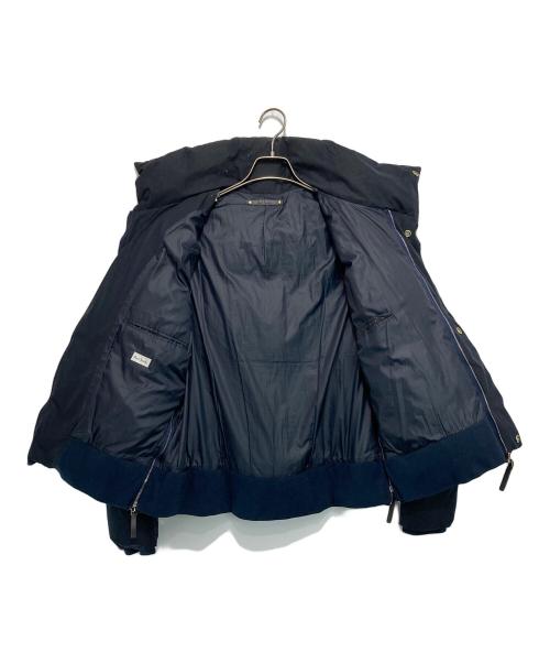 PAUL SMITH（ポールスミス）PAUL SMITH (ポールスミス) SHORT DOWN BLOUSON ネイビー サイズ:Sの古着・服飾アイテム