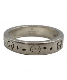 GUCCI（グッチ）の古着「ゴースト スカル GGシルバーリング」