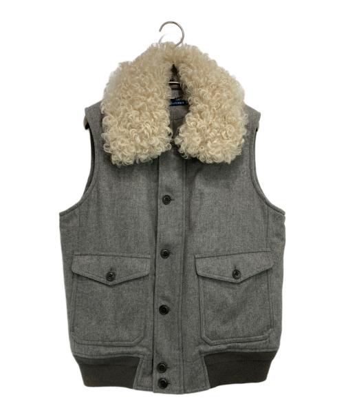 RALPH LAUREN（ラルフローレン）RALPH LAUREN (ラルフローレン) ダウンベスト グレー サイズ:M（165/92A）の古着・服飾アイテム