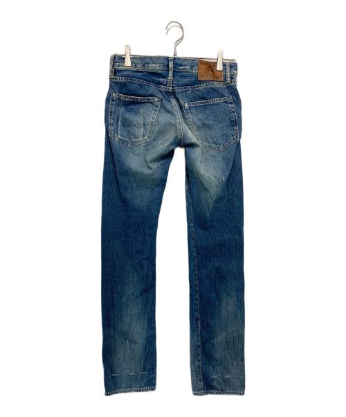 Hysteric Glamour（ヒステリックグラマー）Hysteric Glamour (ヒステリックグラマー) 刺繍スタッズデニムパンツ インディゴ サイズ:28の古着・服飾アイテム