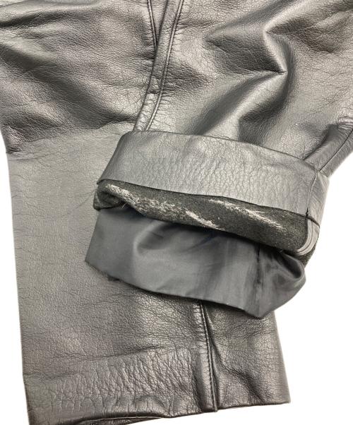 PAUL SMITH（ポールスミス）Paul Smith (ポールスミス) レザーパンツ ブラック サイズ:29の古着・服飾アイテム