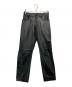 Paul Smith（ポールスミス）の古着「レザーパンツ」｜ブラック