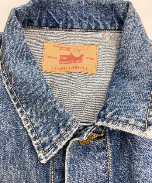 UNGRID（アングリッド）UNGRID (アングリッド) ビッグシルエットデニムジャケット インディゴ サイズ:Fの古着・服飾アイテム