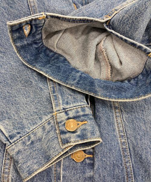 UNGRID（アングリッド）UNGRID (アングリッド) ビッグシルエットデニムジャケット インディゴ サイズ:Fの古着・服飾アイテム