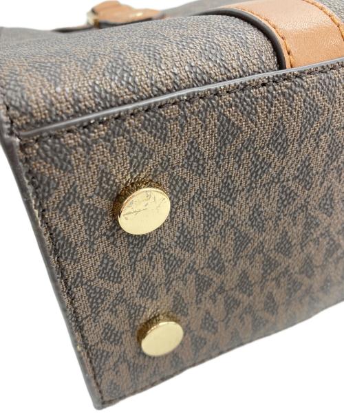 MICHAEL KORS（マイケル・コース）MICHAEL KORS (マイケル・コース) ヌーボーハミルトン 2WAY ショルダーバッグ ブラウンの古着・服飾アイテム