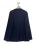 ISSEY MIYAKE PERMANENTE (イッセイミヤケ ペルマネンテ) [古着]アシメカットソーカーディガン ネイビー サイズ:2：9000円