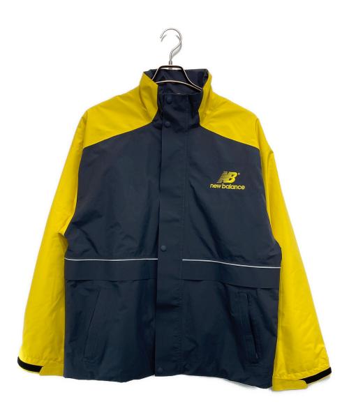 NEW BALANCE（ニューバランス）NEW BALANCE (ニューバランス) Archive 1997 Goatex Jacket ネイビー×イエロー サイズ:Mの古着・服飾アイテム