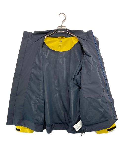 NEW BALANCE（ニューバランス）NEW BALANCE (ニューバランス) Archive 1997 Goatex Jacket ネイビー×イエロー サイズ:Mの古着・服飾アイテム