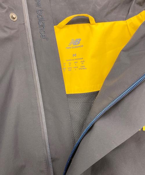 NEW BALANCE（ニューバランス）NEW BALANCE (ニューバランス) Archive 1997 Goatex Jacket ネイビー×イエロー サイズ:Mの古着・服飾アイテム