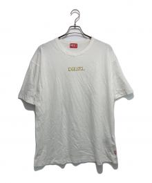 DIESEL（ディーゼル）の古着「Tシャツ」｜ホワイト