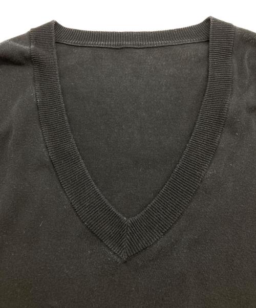 MUSE（ミューズ）MUSE (ミューズ) Ladycoat Vネック プルオーバー ブラック サイズ:-の古着・服飾アイテム