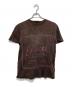 GUCCI（グッチ）の古着「ヴィンテージ加工Tシャツ」｜ブラウン