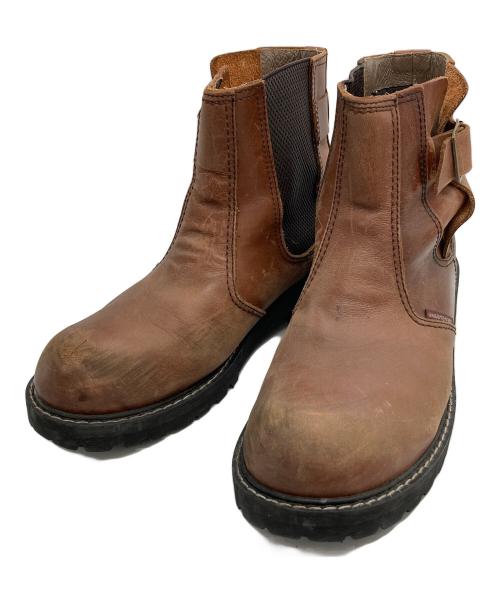 HARLEY-DAVIDSON（ハーレーダビッドソン）HARLEY-DAVIDSON (ハーレーダビッドソン) レザーブーツ ブラウン サイズ:7 1/2の古着・服飾アイテム