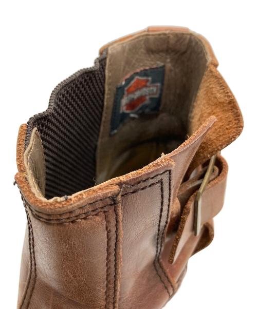 HARLEY-DAVIDSON（ハーレーダビッドソン）HARLEY-DAVIDSON (ハーレーダビッドソン) レザーブーツ ブラウン サイズ:7 1/2の古着・服飾アイテム
