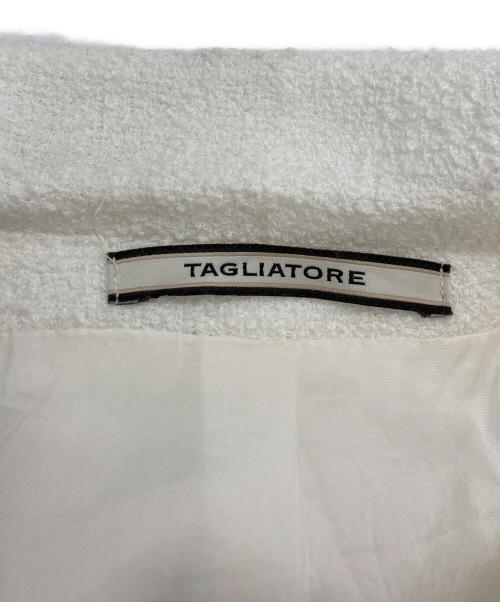 TAGLIATORE（タリアトーレ）TAGLIATORE (タリアトーレ) J-Albar ジャケット ホワイト サイズ:40の古着・服飾アイテム