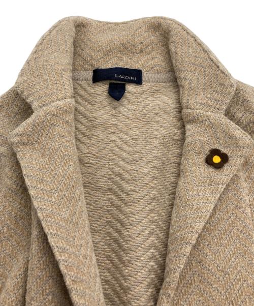 LARDINI（ラルディーニ）LARDINI (ラルディーニ) テーラードジャケット ベージュ サイズ:XSの古着・服飾アイテム