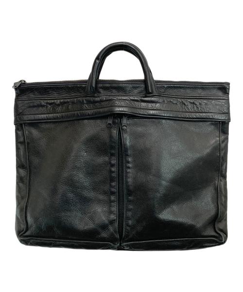 PORTERDASH（ポーターダッシュ）PORTERDASH (ポーターダッシュ) レザーブリーフケース ブラックの古着・服飾アイテム