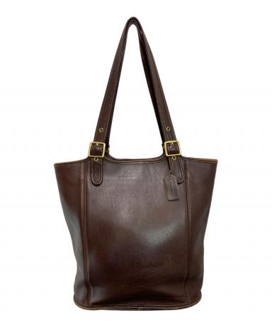 中古・古着通販】COACH (コーチ) トートバッグ ブラウン｜ブランド
