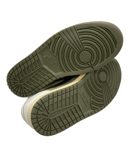 NIKE（ナイキ）NIKE (ナイキ) TRAVIS SCOTT (トラヴィス・スコット) Air Jordan 1 Low OG SP Reverse Olive オリーブ サイズ:26.5の古着・服飾アイテム