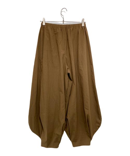 ENFOLD（エンフォルド）ENFOLD (エンフォルド) W/PEトロピカル Vase TROUSERS ブラウン サイズ:36の古着・服飾アイテム