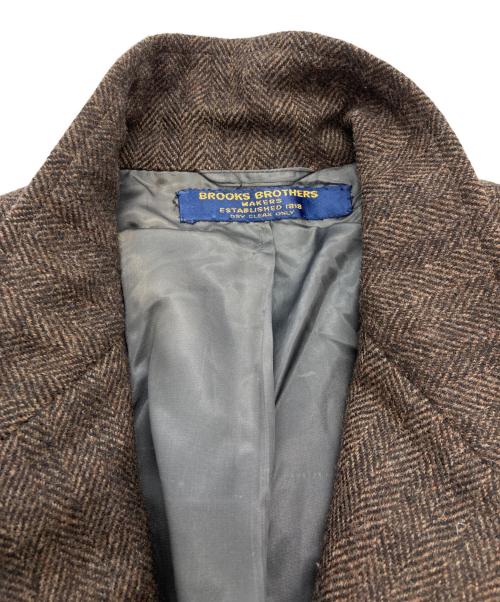 BROOKS BROTHERS（ブルックスブラザーズ）BROOKS BROTHERS (ブルックスブラザーズ) [古着]80's ウールテーラードジャケット ブラウン サイズ:44RGの古着・服飾アイテム