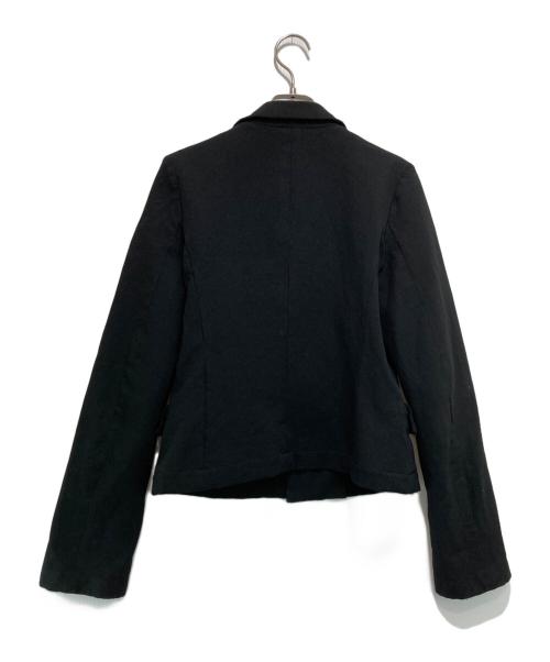 COMME des GARCONS COMME des GARCONS（コムデギャルソン コムデギャルソン）COMME des GARCONS COMME des GARCONS (コムデギャルソン コムデギャルソン) ポリ縮絨テーラードジャケット ブラック サイズ:Sの古着・服飾アイテム