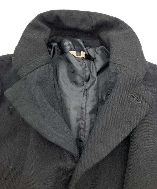 COMME des GARCONS COMME des GARCONS（コムデギャルソン コムデギャルソン）COMME des GARCONS COMME des GARCONS (コムデギャルソン コムデギャルソン) ポリ縮絨テーラードジャケット ブラック サイズ:Sの古着・服飾アイテム