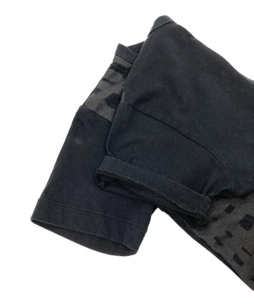 BLACK COMME des GARCONS（ブラックコムデギャルソン）BLACK COMME des GARCONS (ブラックコムデギャルソン) 半袖プリントTシャツ ブラック サイズ:XSの古着・服飾アイテム
