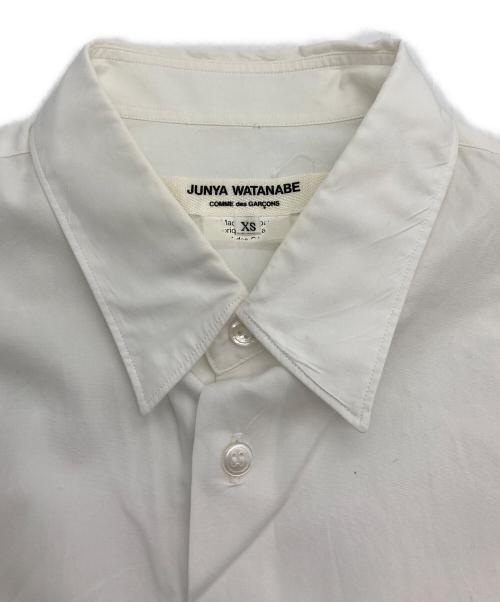 JUNYA WATANABE COMME des GARCONS（(ジュンヤワタナベ コムデギャルソン）JUNYA WATANABE COMME des GARCONS (ジュンヤワタナベ コムデギャルソン) レギュラーカラーシャツ ホワイト サイズ:XSの古着・服飾アイテム