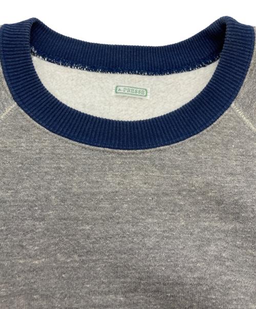 A.PRESSE（アプレッセ）A.PRESSE (アプレッセ) Vintage Sweatshirt グレー サイズ:1の古着・服飾アイテム