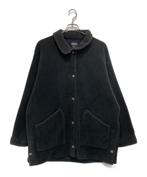 Patagonia（パタゴニア）Patagonia (パタゴニア) [古着]シャーリングコート/フリースジャケット ブラック サイズ:Lの古着・服飾アイテム